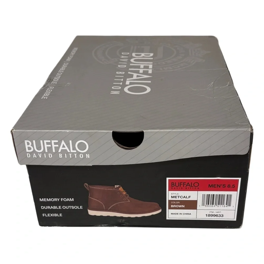 Buffalo David Bitton Brown Chukka Boots